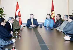 Bahreynli doktorlardan ziyaret