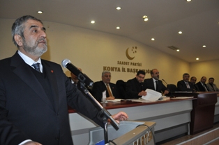 Saadet Partisi İl Divan Toplantısı yapıldı
