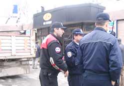 Fuar Restoran tahliye edildi