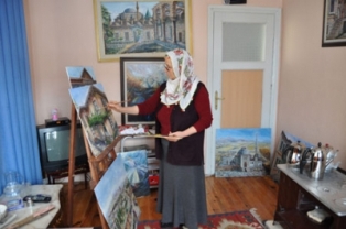 Bir Anadolu kadınının resim tutkusu