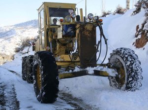 Köyde mahsur kalan hasta kurtarıldı