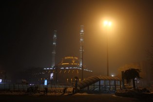 Yoğun sis hayatı olumsuz etkiliyor