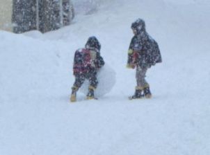 Konya'da eğitime kar engeli