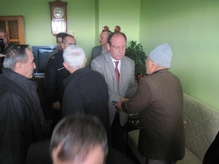 Kılıç'ın ailesine taziye ziyareti