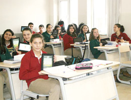 Söz sırası tabletli öğrencilerde