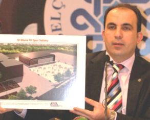 Selçuklu Belediyesi'nden 10 okula spor salonu