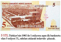 2009'da yeniden TL'ye döneceğiz