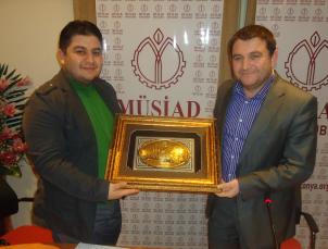 Genç MÜSİADıin konuğu Koyuncuoğlu oldu