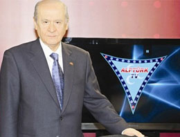 MHP TV kurdu, logusu Bahçeli'den