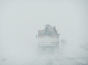 Emirgazi'de belde ve köy yolları kapandı