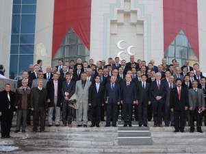 MHP Konya Teşkilatı’ndan Bahçeli’ye ziyaret