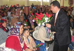 Ereğli'de Kadınlar Günü kutlandı