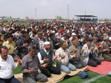 Çumra'da yağmur duası