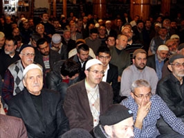 Konya'da Erbakan için mevlit
