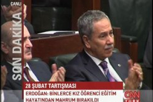Erdoğan Bülent Arınç'ı ağlattı! VİDEO