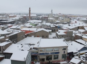 Ereğli'de kar yağışı