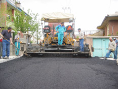 Hüyük'te yol çalışması tamam