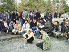 Karapınar’da yol kapama eylemi