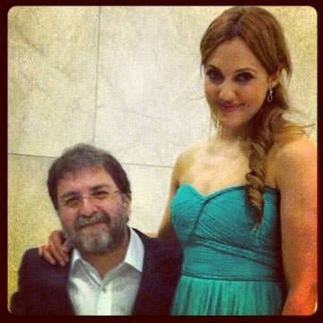 Ahmet Hakan ve Meryem Uzerli'nin samimiyeti