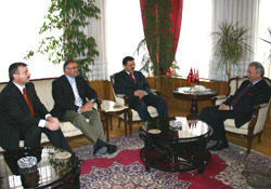 Başkanlardan Vali'ye ziyaret