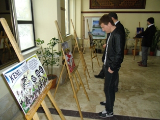 İlahiyat Fakültesinde karikatür sergisi açıldı