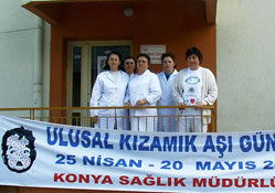 Seydişehir'de 4 bin çocuk aşılandı