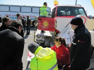 Shell, tarım fuarında tasarruf yakıtlarını tanıttı