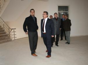 Hançerli’den okul inşaatında inceleme