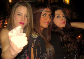 Serenay'dan ilginç bir hareket