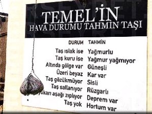 Böyle olur Temel'in hava tahmini