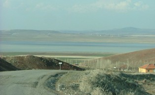 Samsam Gölü su tutmaya başladı