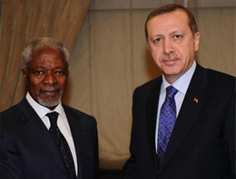 Başbakan, Kofi Annan ile görüştü