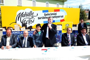 Akyürek mahelle buluşmalarını sürdürüyor