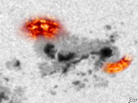 Güneş'te 'dehşet verici' deprem / VİDEO