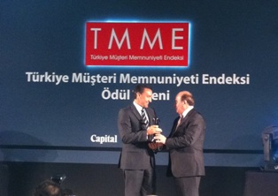 Turkcell'e süreklilik ödülü