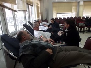 Karapınar polisinden kan bağışı