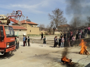 Tatbikat gerçeğini aratmadı