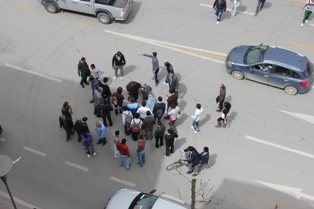 Kendi kaçtı, plakası kaldı