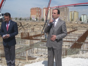 O caminin temeli atıldı