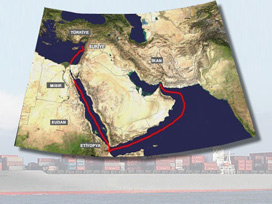 Silah yüklü gemi durduruldu