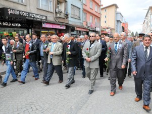 Akşehir'de Kutlu Doğum yürüyüşü