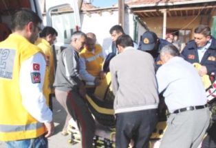 160 kiloluk genci itfaiye ekipleri taşıdı
