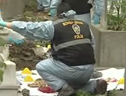 Mezarlıktaki PKK bombası bulundu!