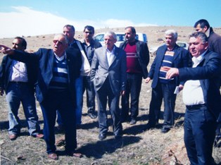 Tekke köyünde gölet heyecanı