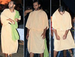 Rol yaparken yanlışlıkla kendini astı!