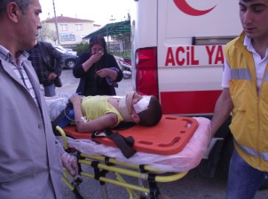 Kulu'da trafik kazası: 1 yaralı