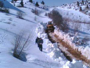 Hadim'de kış bitti ama..