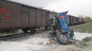 Konya'da tren kazası: 1 ölü