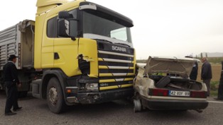 Seydişehir'de trafik kazsı : 3 yaralı