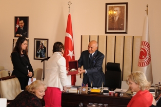 Kabakcı, Avustralyalı heyeti ağırladı